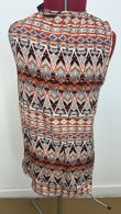 Multicolour Aztec Print Top