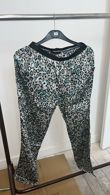 Grey Leopard Trouser