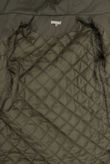 Khaki Padded Lining Parka Coat
