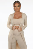 Knitted Jumper With Cami & Trouser 3 Piece Set