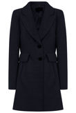 Navy Soft Long Coat