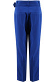 Royal Blue Tailored Belted Pants