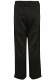 Bold Golden Pin Buckle Wide Leg Trousers