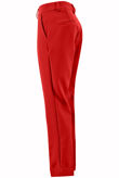 Red Tailored Ankle Grazer Trousers