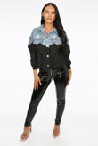 Denim Two Tone Jacket