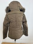 Khaki Fur Hood Parka Jacket