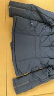 Dark Grey Fur Hood Parka Jacket