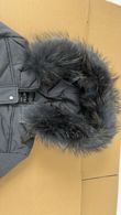 Dark Grey Fur Hood Parka Jacket