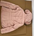 Pink Fur Hood Parka Jacket