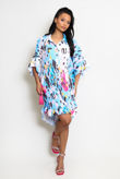 Printed Shirt Dress With Swing Hemline Mix pack