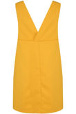 Yellow O Ring Dungaree Dress