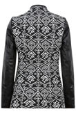 Mono Aztec PU Sleeve Jacket 