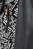 Mono Aztec PU Sleeve Jacket 