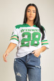 Green Hockey Print T-Shirt
