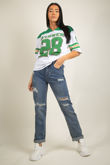 Green Hockey Print T-Shirt