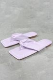 Lilac Quilted Toe Post Flip Flop