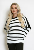 Black Striped Jumper