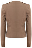 Beige Multiway Zipped Jacket 