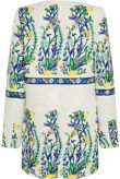 White Printed Blazer