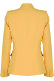 Yellow Double Breasted Pink Blazers