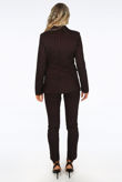 Red Stripes Double Breast Blazer & Trousers Suit