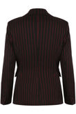 Red Stripes Double Breast Blazer