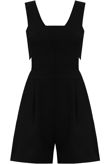 Black Side Cut Out Playsuit