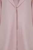 Rose Front Button Up Long Coat 