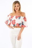 d/049/W1346-2-_Floral_Chiffon_Off_The_Shoulder_Crop_Top_In_White-2__39061.jpg