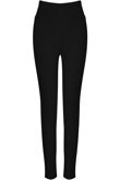 Black Zip Up Skinny Pants