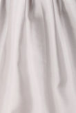 Grey Pin Tuck Waist Band Side Zip Up Flared Skirts