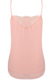 Rose Floral Lace Insert Top