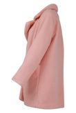 Pink Borg Fleece Coat