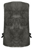 Grey Ribbon Knot Up Shaved Fur Gilet