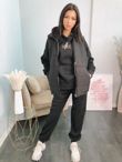 Black Rock Embellished Gilet Loungewear Set