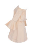 Off Shoulder Bell Sleeve Top in Rose