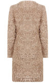 Beige Long Beige Mohair Coat