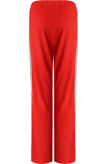 Red Side Ribbon Trim Trousers