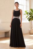 Black Stone Textured Back Tie Up Maxi Dress