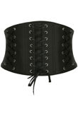 PU Lace Up Styled Corset 