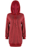 Diamante Oversize Hooded Dress
