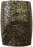 High Waisted Multicolour Sequin Skirts