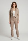 Beige Tailored Blazer 