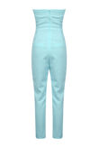 Mint Cross Over Bandeau Jumpsuit