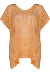 Kaftan Beach Cover Up in Orange