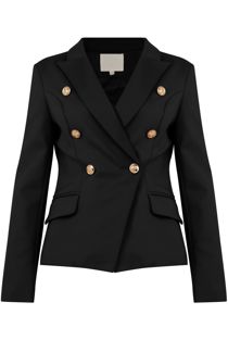 Black Double-Breasted Blazers