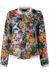 Summer Tropical Print Jacket