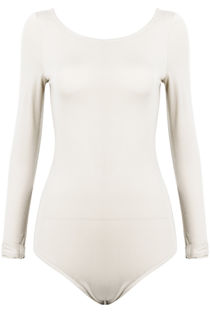 Cream Laced Back Bodysuit