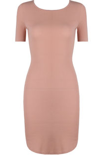 Black Vertical Stripe Textured Bodycon Dress 