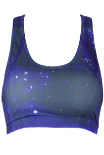 Galaxy Printed Crop Top